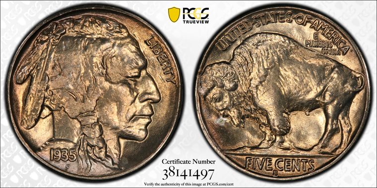 Cert 38141497 - Coin Image