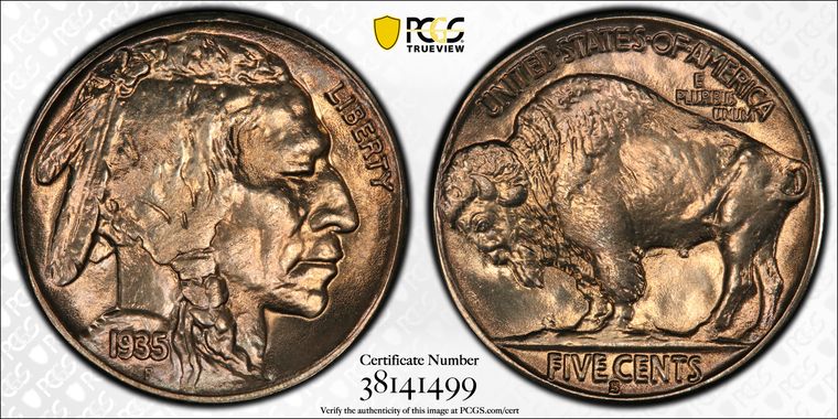 Cert 38141499 - Coin Image