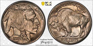 1935-S 5C MS65