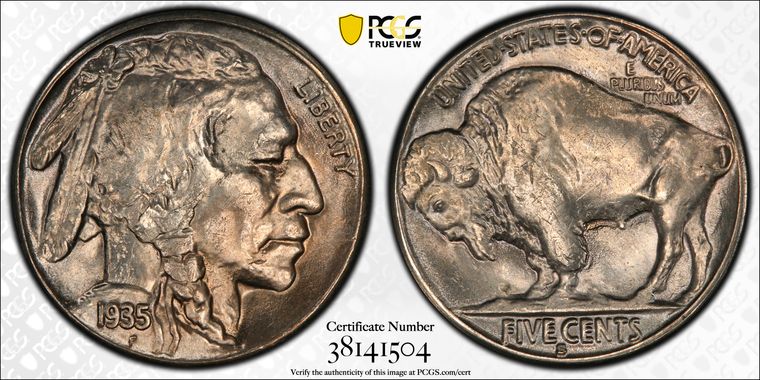 Cert 38141504 - Coin Image