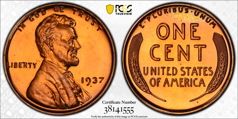 Cert 38141555 - Coin Image