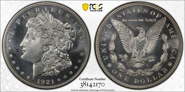 1921 $1 Chapman PR67