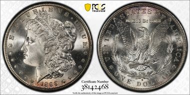 1890-S $1 MS66+