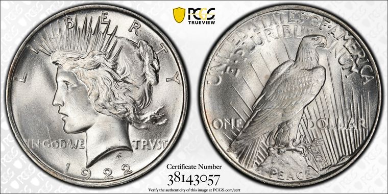 Cert 38143057 - Coin Image