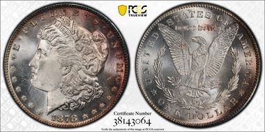 1878-S $1 MS64