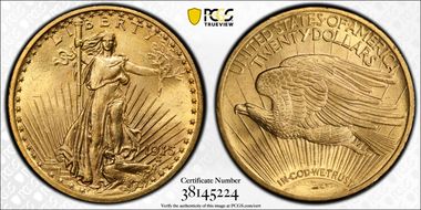 1915 $20 MS64