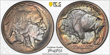 1913-S 5C Type 1 MS66