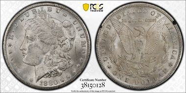 1880-CC $1 GSA Hoard MS63