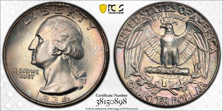 Cert 38150898 - Coin Image