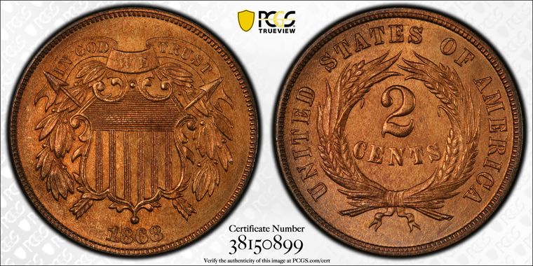 Cert 38150899 - Coin Image