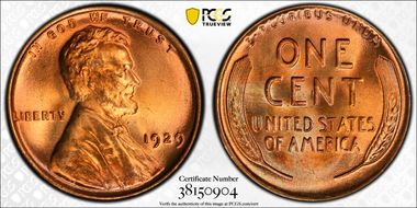1929 1C MS67RD