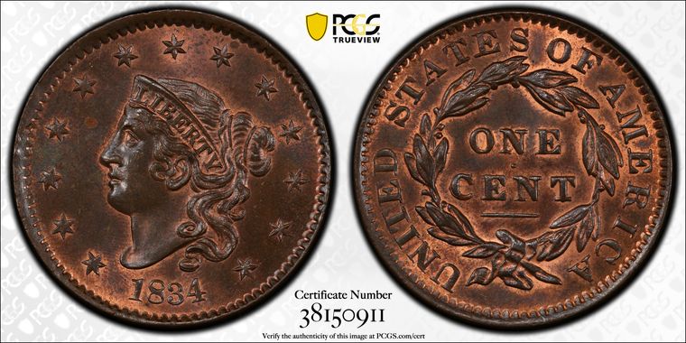 Cert 38150911 - Coin Image