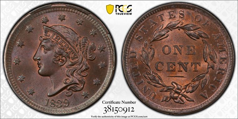 Cert 38150912 - Coin Image