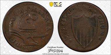 1787 NJ 1/2P Camel Head, Maris 56-n XF40BN