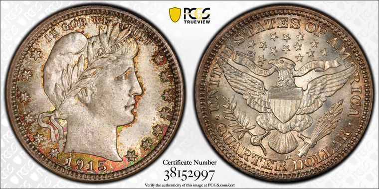 Cert 38152997 - Coin Image