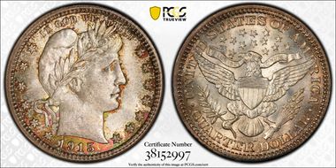 1915-D 25C MS66+