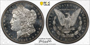 1897-S $1 MS63DMPL