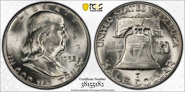 1952-D 50C FS-401 "Booger" Variety MS64FBL