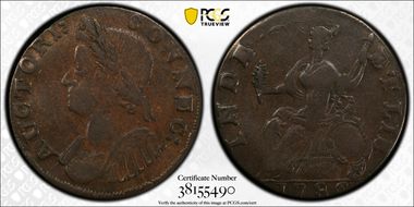 1786 CT 1/2P MB Left, Miller 5.5-M VF35BN