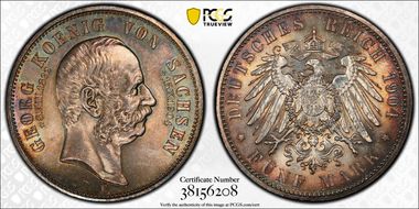 1904-E 5 Mk Death J-133 MS65