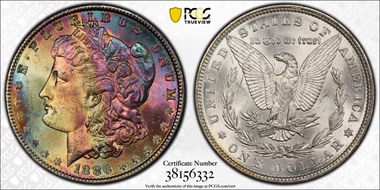 1886 $1 MS64