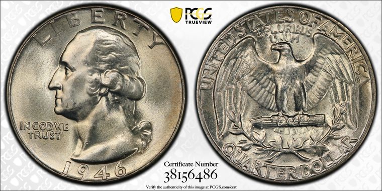 Cert 38156486 - Coin Image