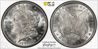 1891-O $1 MS64+