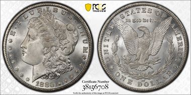 1880-CC $1 MS67