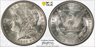 1903-O $1 MS67+