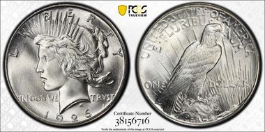 1926 $1 MS66+