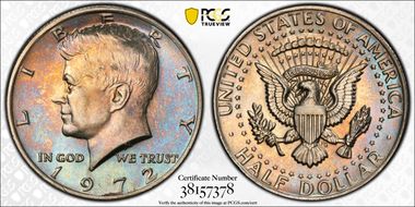 1972 50C MS64