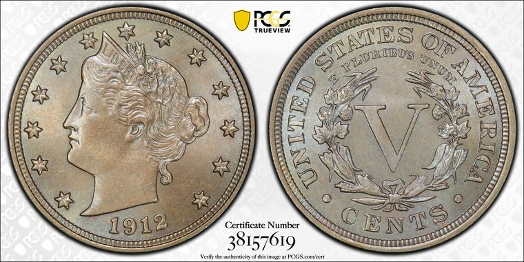 Cert 38157619 - Coin Image