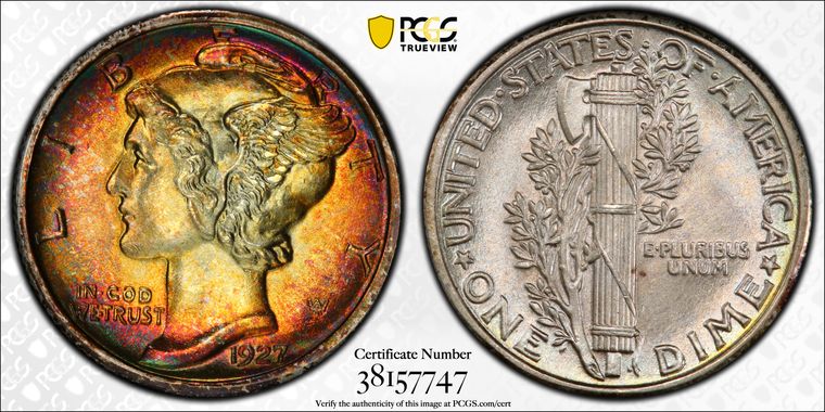 Cert 38157747 - Coin Image