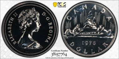 1978 $1 Voyageur Ni PL67