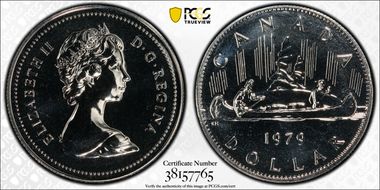 1979 $1 Voyageur Ni PL68