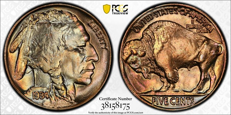 Cert 38158175 - Coin Image