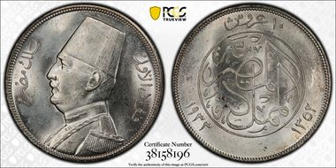 AH1352-1933 10 Pst KM-350 MS63