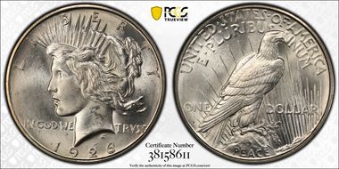 1926-D $1 MS66