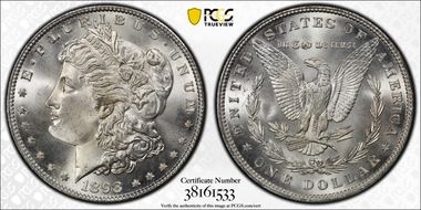 1898 $1 MS67+