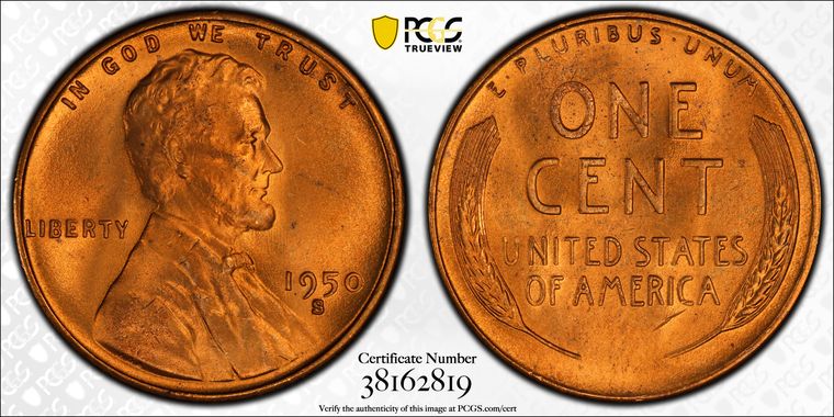 Cert 38162819 - Coin Image