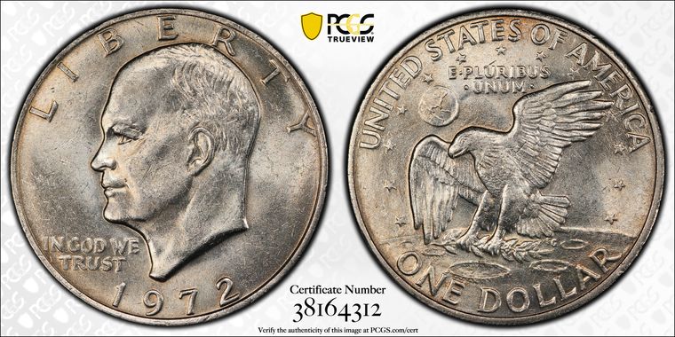 Cert 38164312 - Coin Image