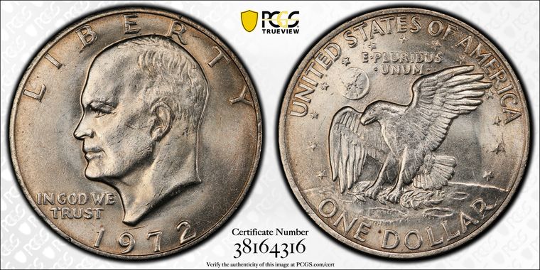 Cert 38164316 - Coin Image