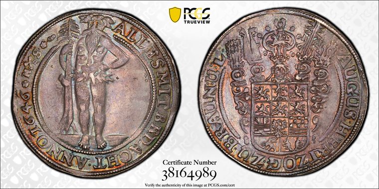 Cert 38164989 - Coin Image