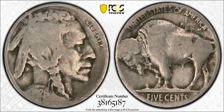 Cert 38165187 - Coin Image