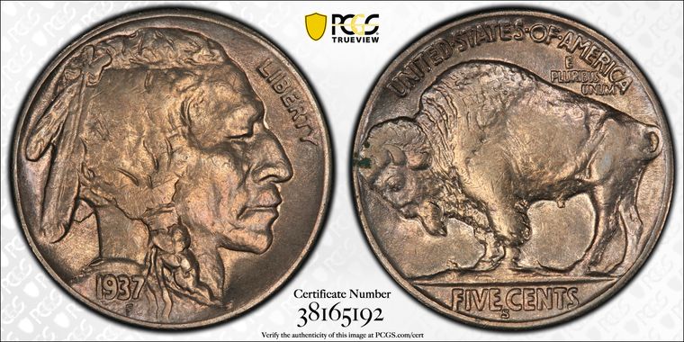 Cert 38165192 - Coin Image