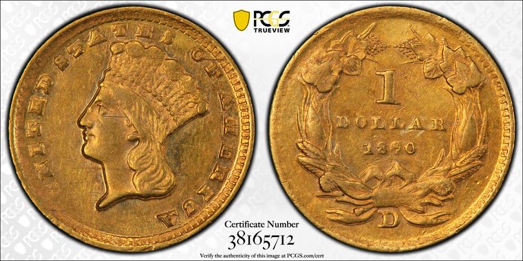 Cert 38165712 - Coin Image