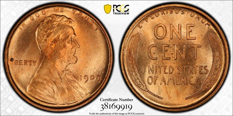 Cert 38169919 - Coin Image