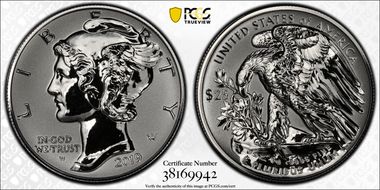 2019-W $25 Palladium, Reverse Proof First Strike PR70