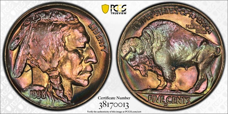 Cert 38170013 - Coin Image