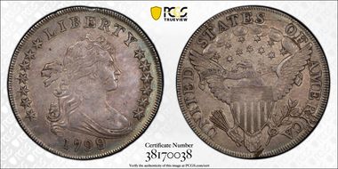 1799/8 $1 BB-142 XF45